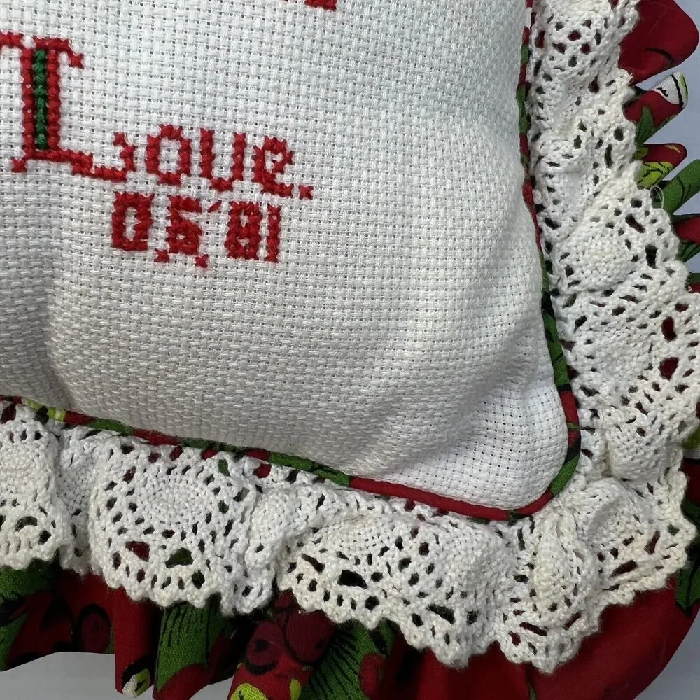 Christmas Pillow Cross Stitch 21